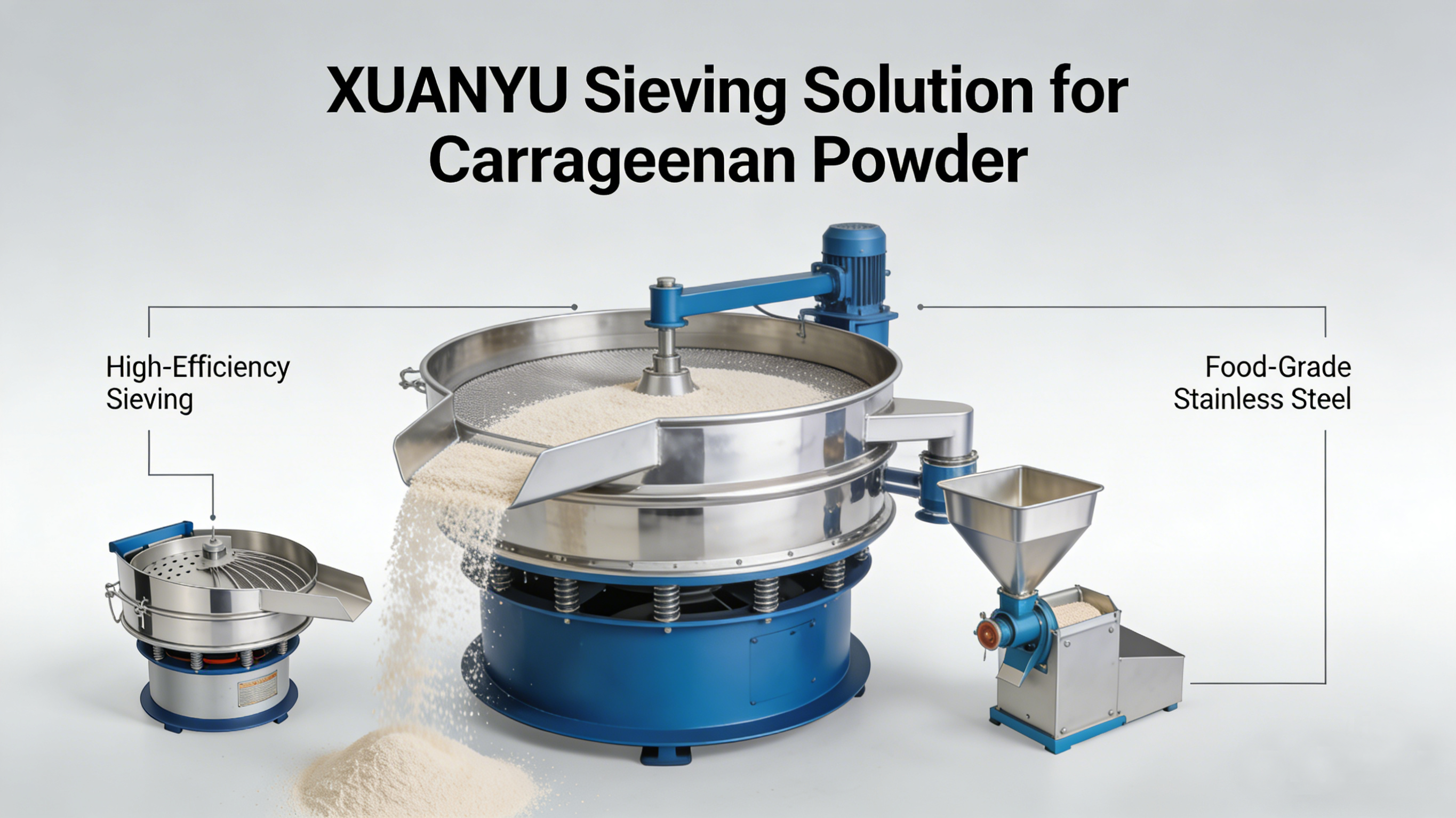 Sieving Solution for Carrageenan Powder