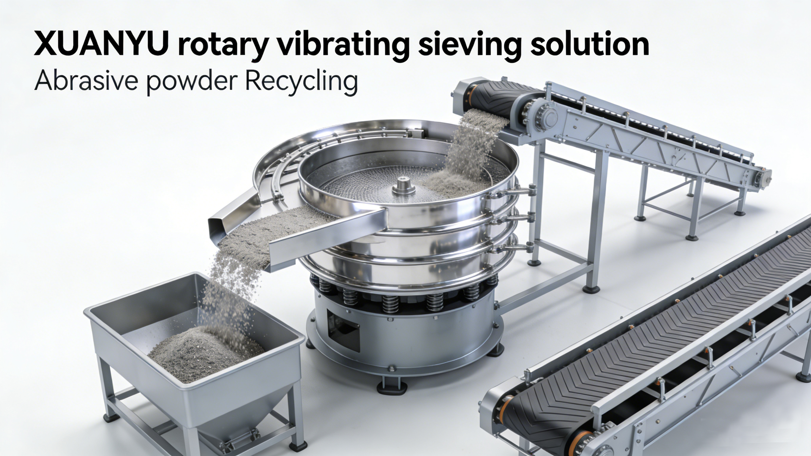 Sieving Machine for Abrasive Recycling