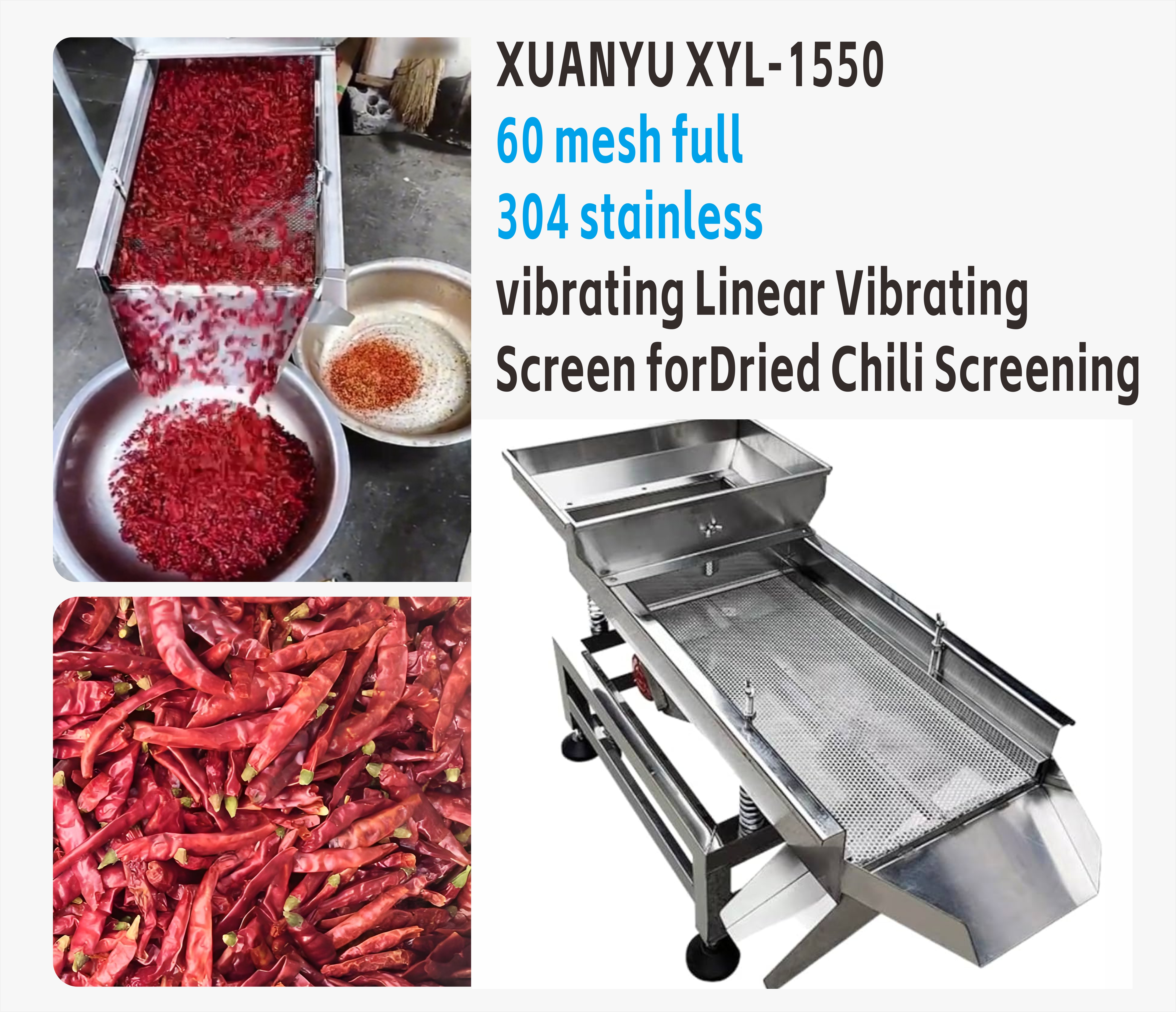 Efficient Dried Chili Screening