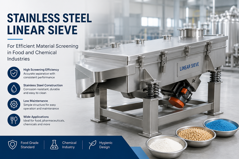 Material Screening in Food and Chemical Industries